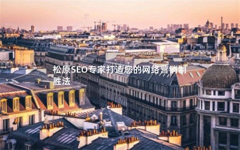 松原SEO专家打造您的网络营销制胜法