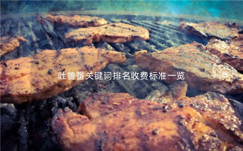 吐鲁番关键词排名收费标准一览