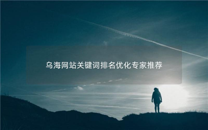 乌海网站关键词排名优化专家推荐