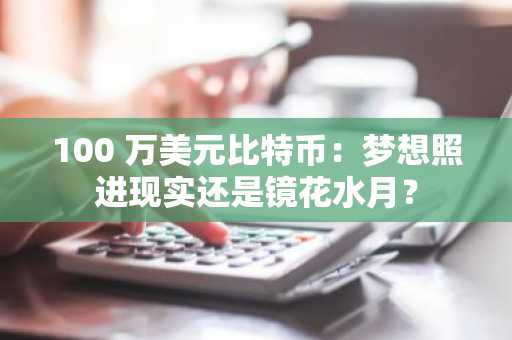 100 万美元比特币：梦想照进现实还是镜花水月？