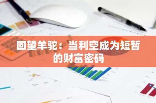 回望羊驼：当利空成为短暂的财富密码